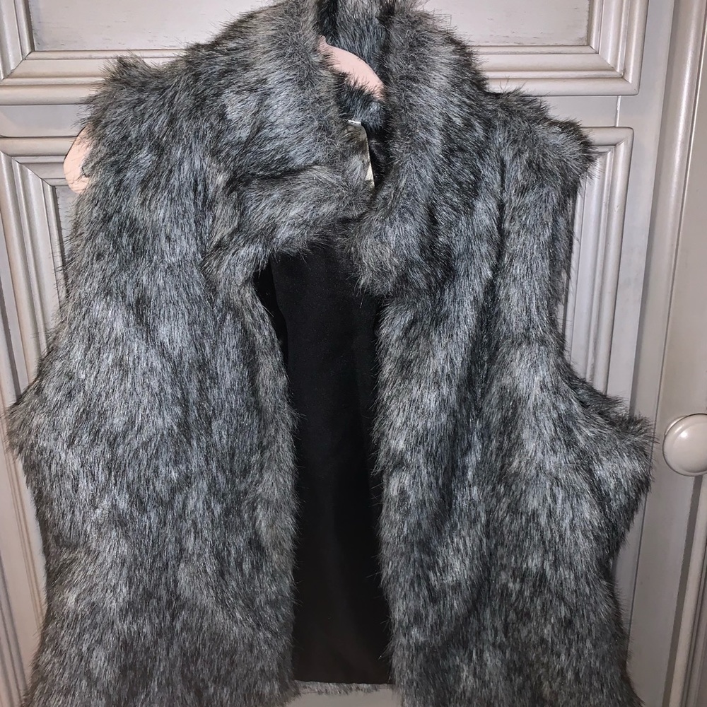 Girl’s fur vest